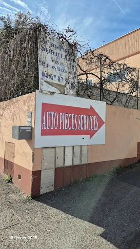 Panneau directionnel Auto Pièces Service